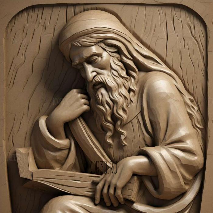 Moses 4 stl model for CNC